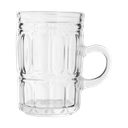 طقم كاسات شاي 6 قطع من السيف 120مل شفاف - النقشة الخامسة