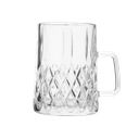 طقم كاسات شاي 6 قطع من السيف 120مل شفاف - النقشة الثالثة