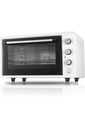 فرن السيف التركي بسعة 32 لتر، 1200 واط، لون أبيض، تصميم عملي يناسب المطابخ المنزلية