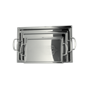 طقم طوفرية من السيف – 3 قطع / تصميم كلاسيكي بلون نيكل / مثالي لتقديم القهوة والحلويات والضيافة بأسلوب عملي وراقي / مناسب للاستخدام اليومي والمناسبات الخاصة