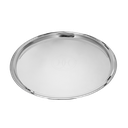 طوفرية كبير من السيف بتصميم عصري بلون كروم / مثالي لتقديم القهوة والحلويات والضيافة بأسلوب عملي وراقي / مناسب للاستخدام اليومي والمناسبات الخاصة