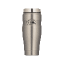 قارورة حرارية للقهوة وشاي استيل من ثيرومس / مصنوع للحفاظ على حرارة المشروبات لساعات طويلة سعه 470 مل - أستيل مطفي