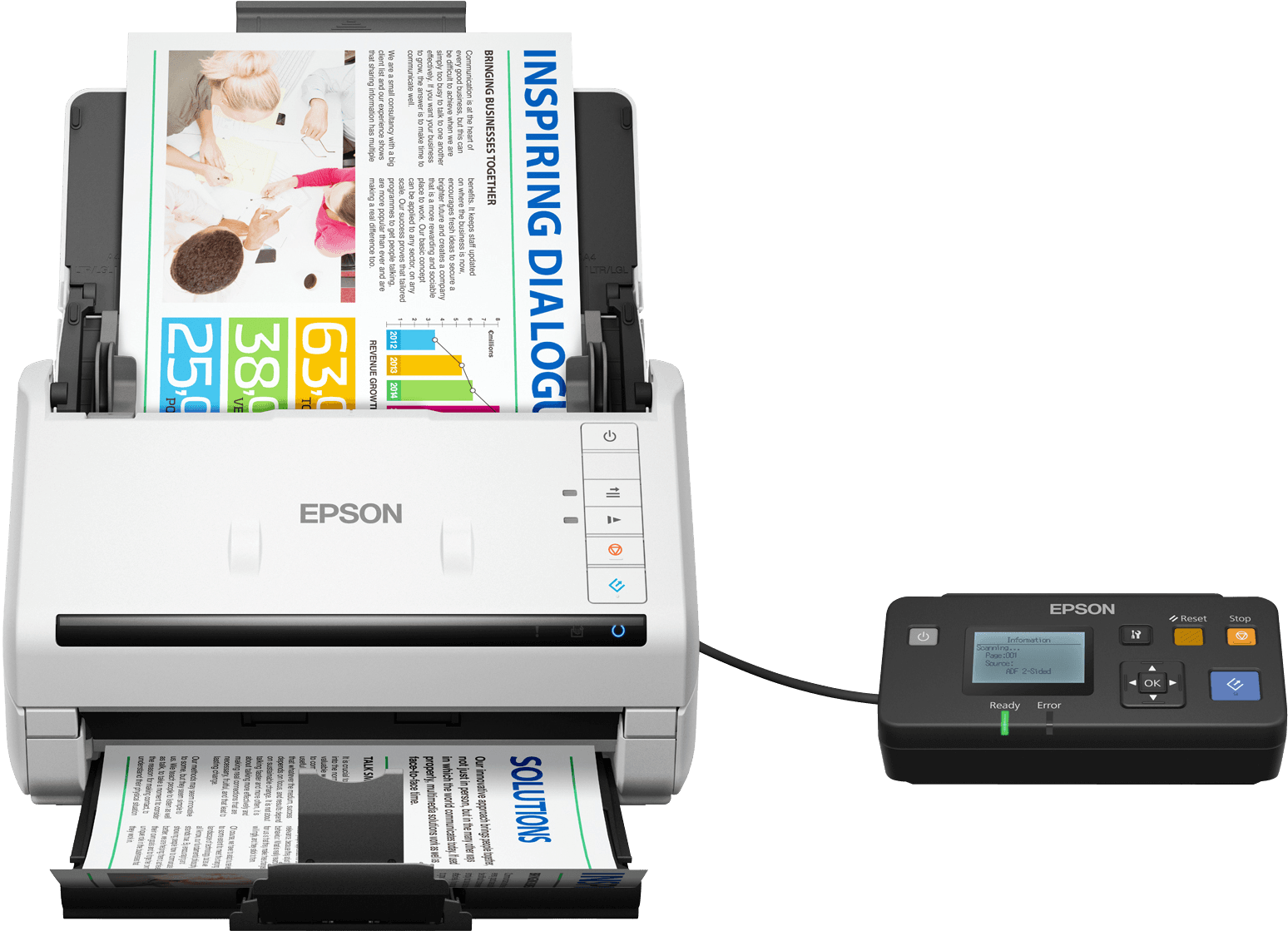 EPSON SCANNER ORKFORCE DS–530