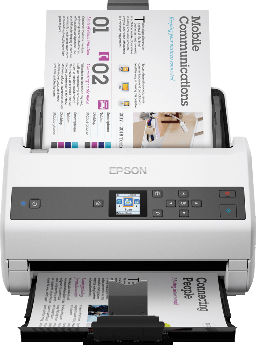 EPSON SCANNER WORKFORCE DS–870