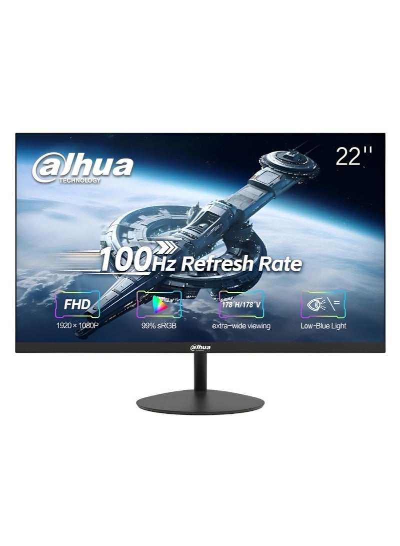 MONITOR DAHUA 21.45 FHD 100Hz HDMI&VGA HDMI C