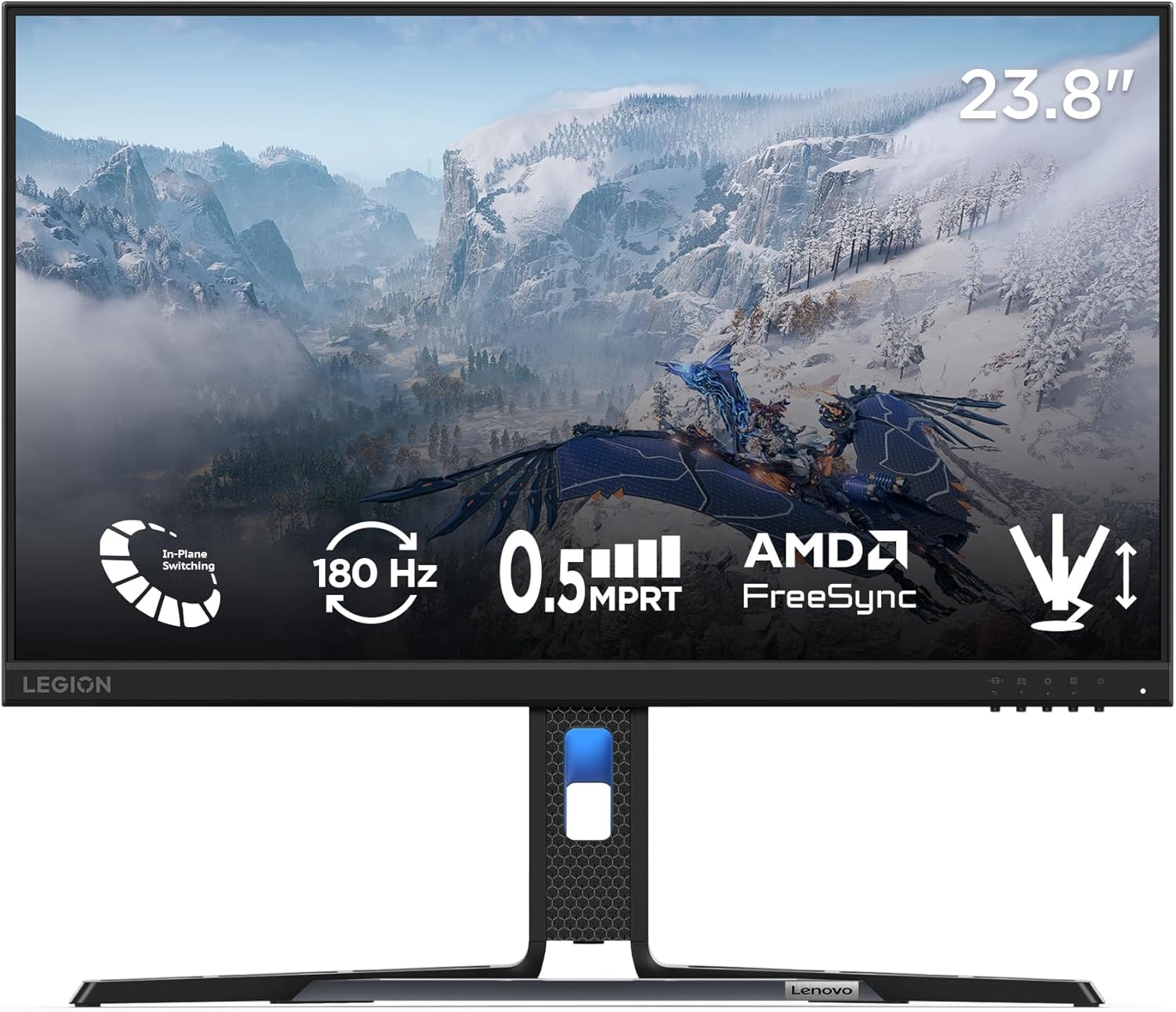 شاشة لينوفو ليجن R24e مقاس 23.8 بوصة للالعاب بدقة FHD