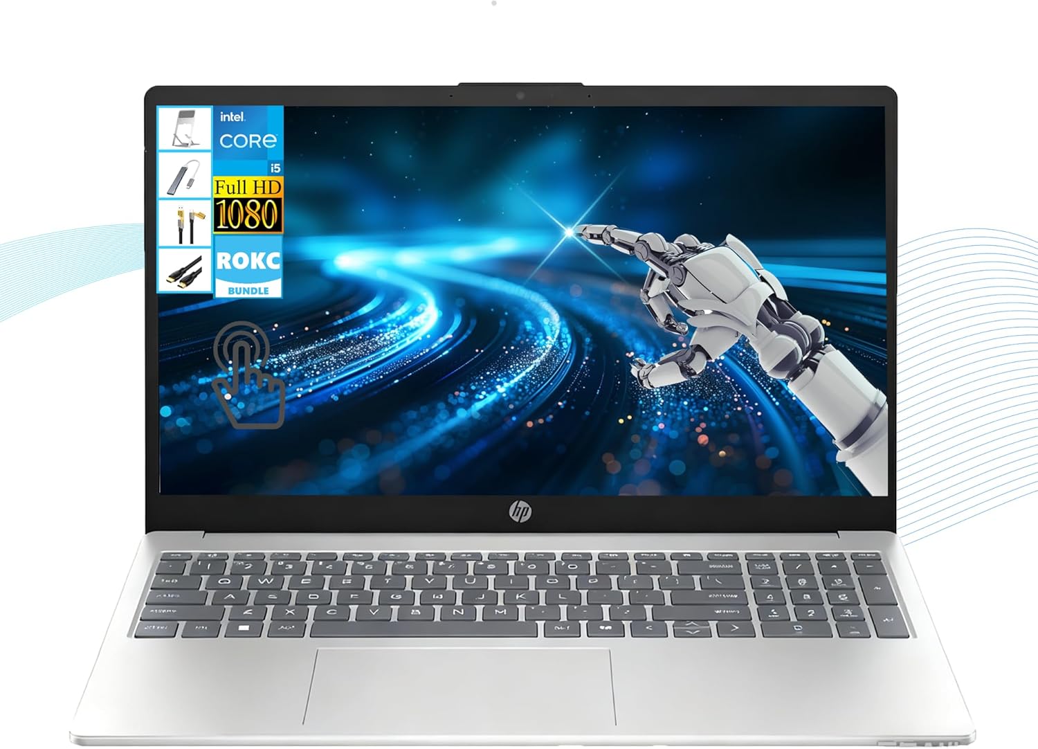 NBK HP 15–FD0215dx I5–1334U 16G 512G Touch 15 DOS