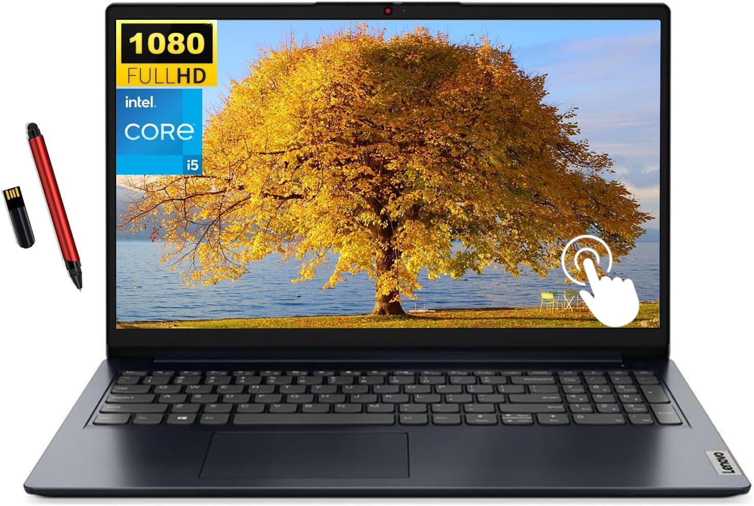 ان بي كيه لينوفو IP 1i I5–1335U 8G 256G W11H 15.6 لمس