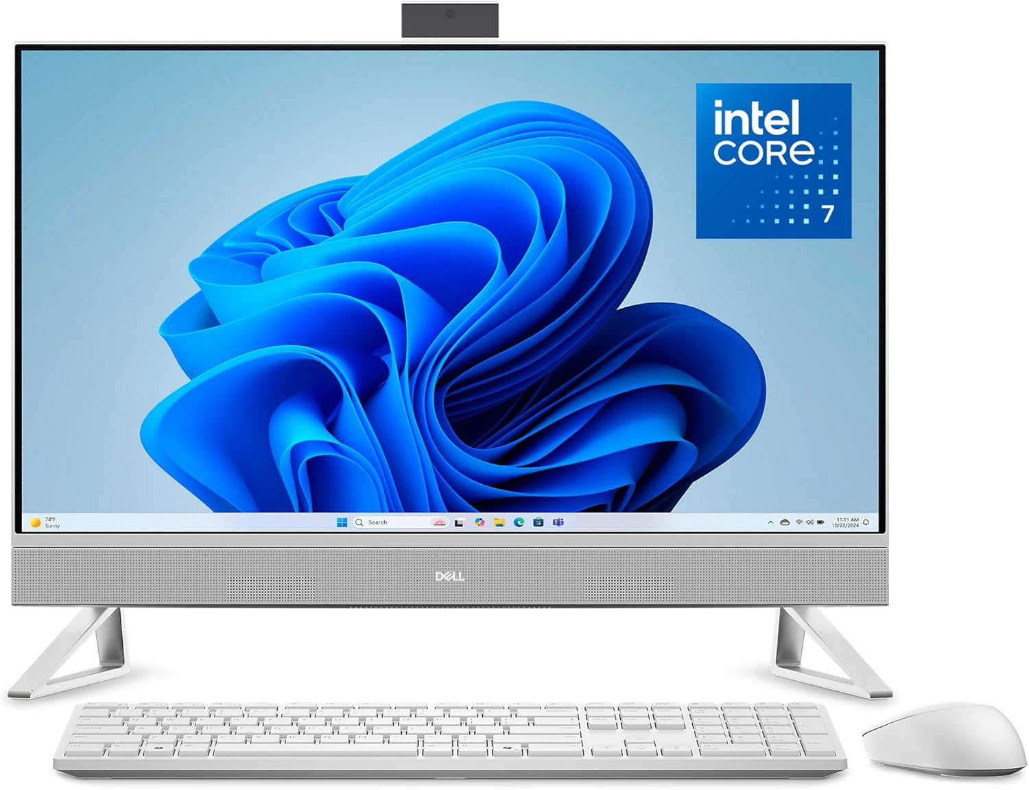 الكمبيوتر الشخصي AIO DELL E27250 7–150U 16 1 تيرابايت 2V 27 W11 TOUCH
