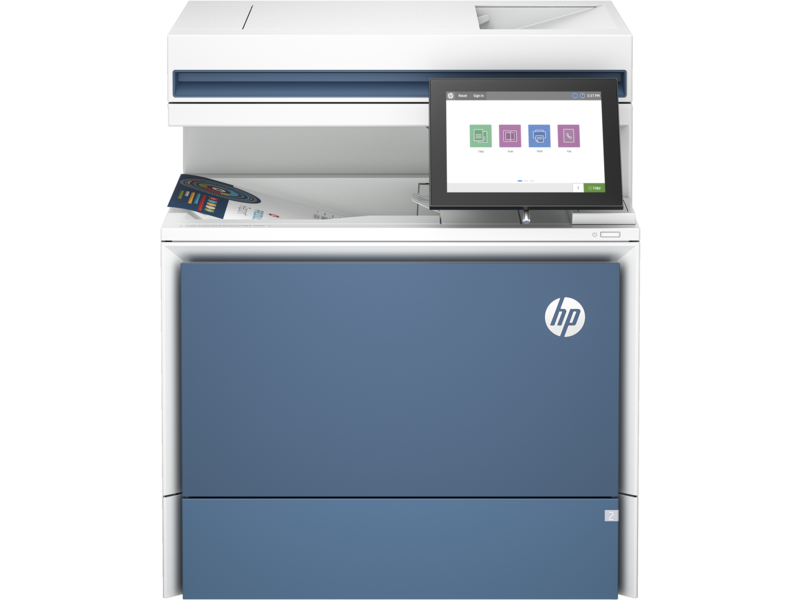 PRINTER HP CLJ ENTERPRISE MFP 5800DN - طابعة اتش بي  ليزر جيت, الطباعة والنسخ والمسح الضوئي والفاكس