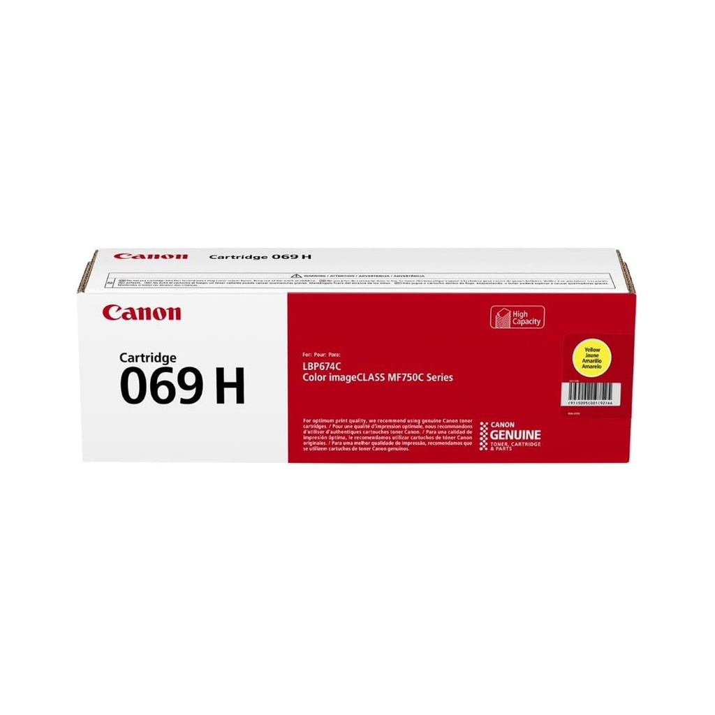 TONER CANON 069  YELLOW