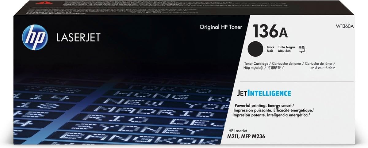 TONER HP 136A  W1360A BLACK FOR M211 M236