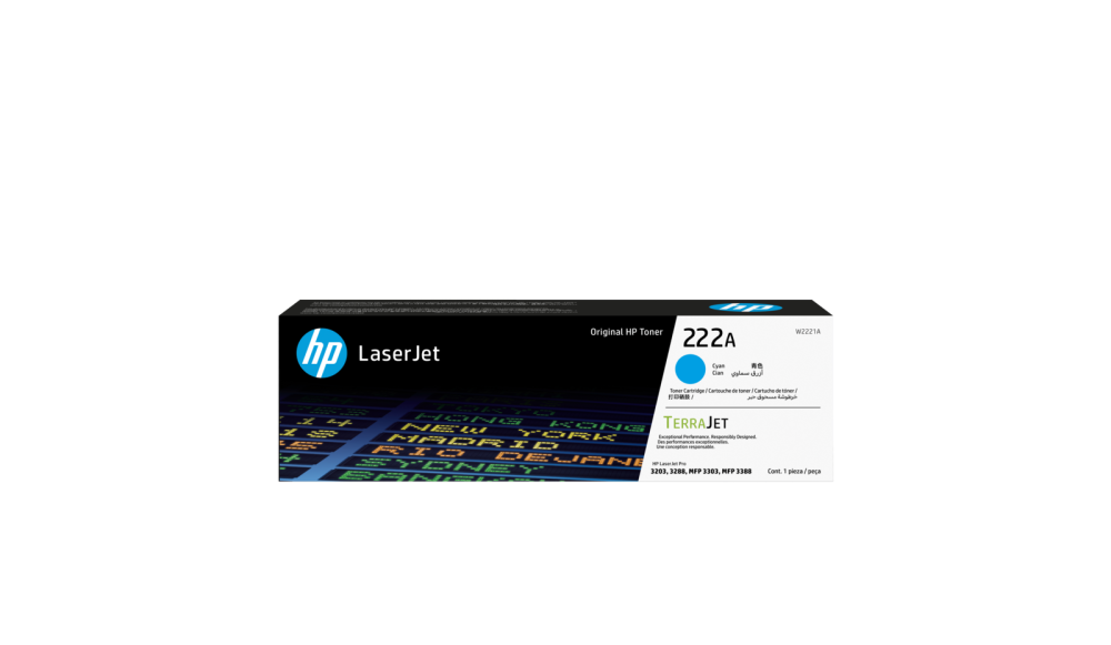 TONER HP 222A LASERJET CYAN W2221A