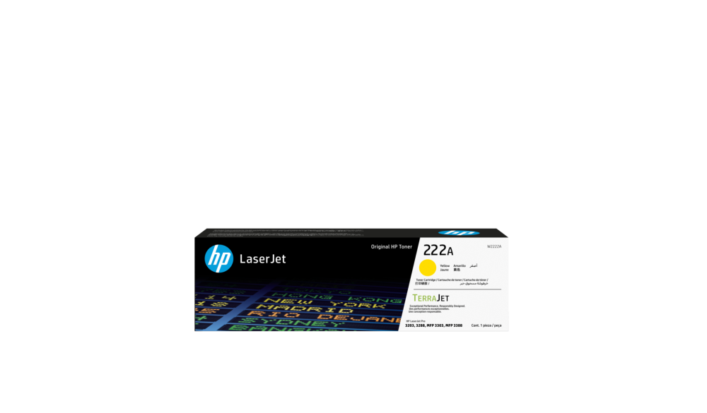TONER HP 222A LASERJET YELLOW W2222A