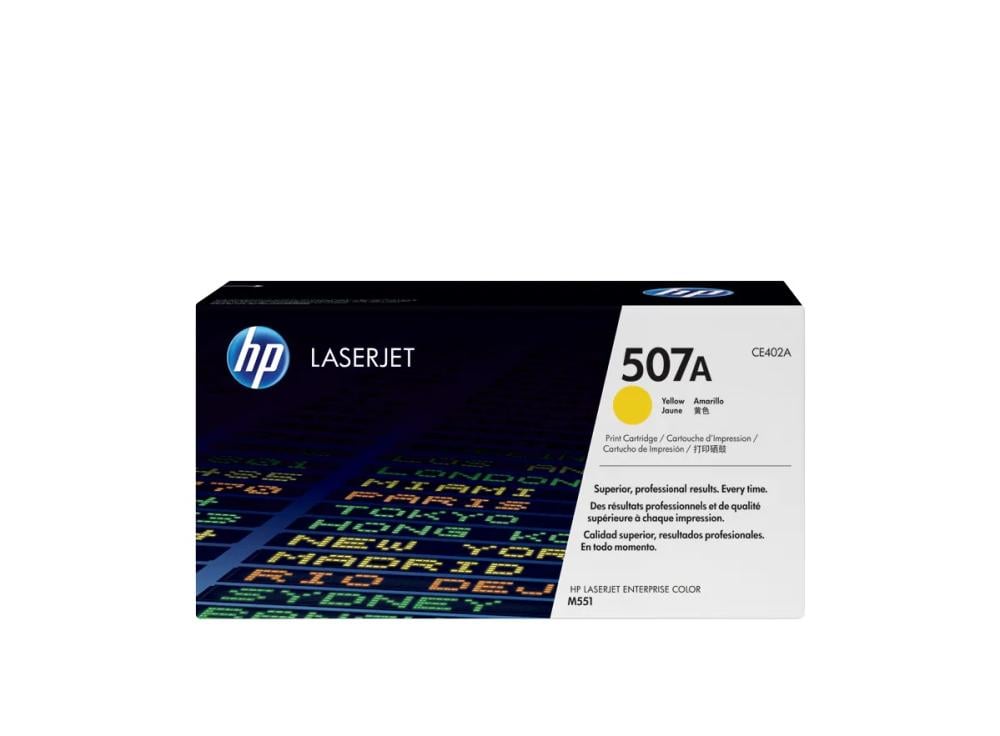 TONER HP 507A CE402 YELLOW M551