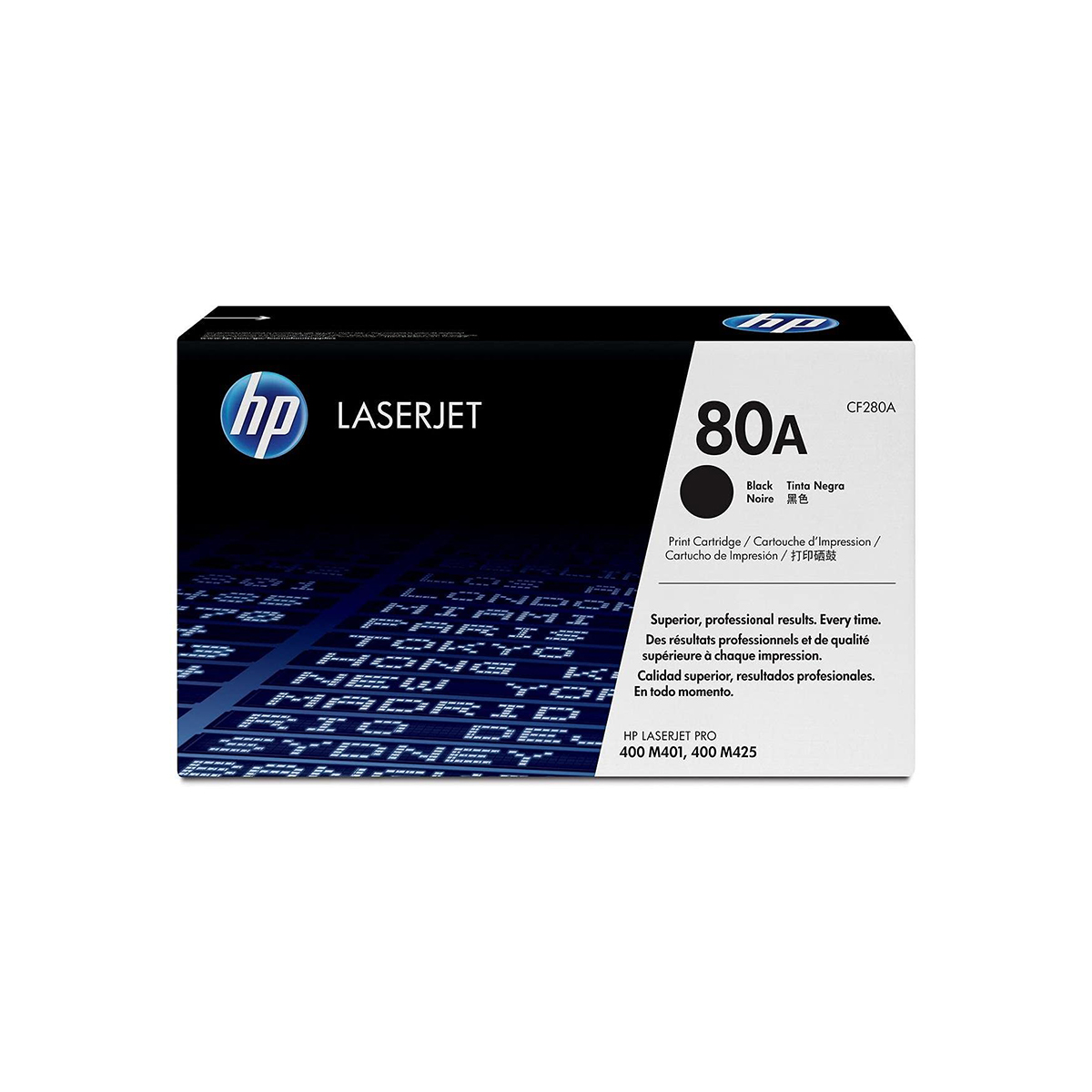 TONER HP 80A CF280A BLACK 400M401,400M425